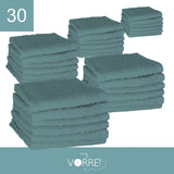 Lavette Gr 420 MQ Cotone 100% | 30x30cm, Pacchetto da 30 Pezzi