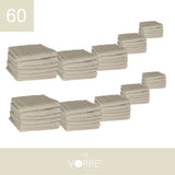 Lavette Gr 420 MQ Cotone 100% | 30x30cm, Pacchetto da 60 Pezzi