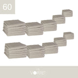 Lavette Gr 420 MQ Cotone 100% | 30x30cm, Pacchetto da 60 Pezzi