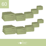 Lavette Gr 420 MQ Cotone 100% | 30x30cm, Pacchetto da 60 Pezzi