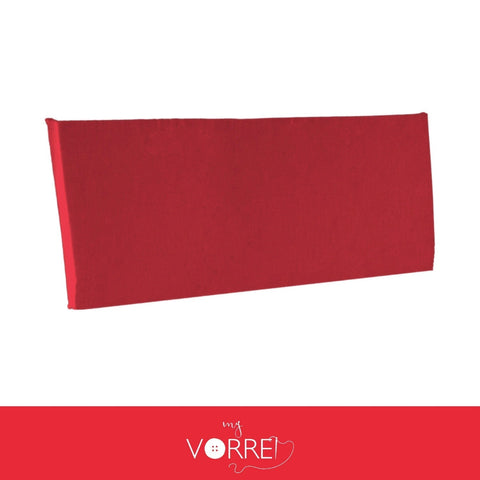 Cuscino Schienale per uso interno, sfoderabile con Chiusura a lampo | cm 40x120, Fodera cotone 100%, Spessore 12cm