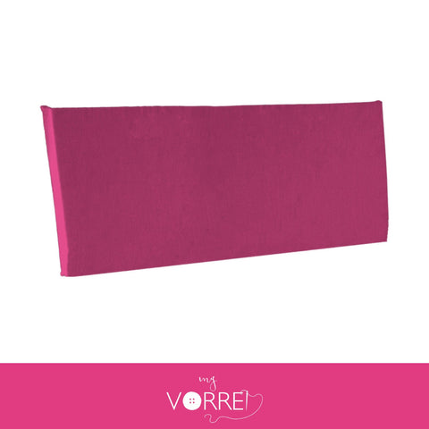 Cuscino Schienale per uso interno, sfoderabile con Chiusura a lampo | cm 40x90, Fodera cotone 100%, Spessore 12cm