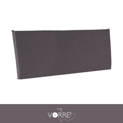 Cuscino Schienale per uso interno, sfoderabile con Chiusura a lampo | cm 40x40, Fodera cotone 100%, Spessore 2cm