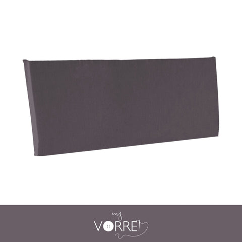 Cuscino Schienale per uso interno, sfoderabile con Chiusura a lampo | cm 40x120, Fodera cotone 100%, Spessore 4cm