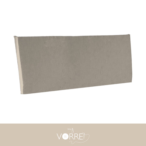 Cuscino Schienale per uso interno, sfoderabile con Chiusura a lampo | cm 40x40, Fodera cotone 100%, Spessore 2cm