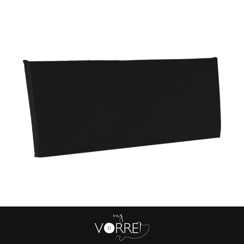 Cuscino Schienale per uso interno, sfoderabile con Chiusura a lampo | cm 40x60, Fodera cotone 100%, Spessore 2cm