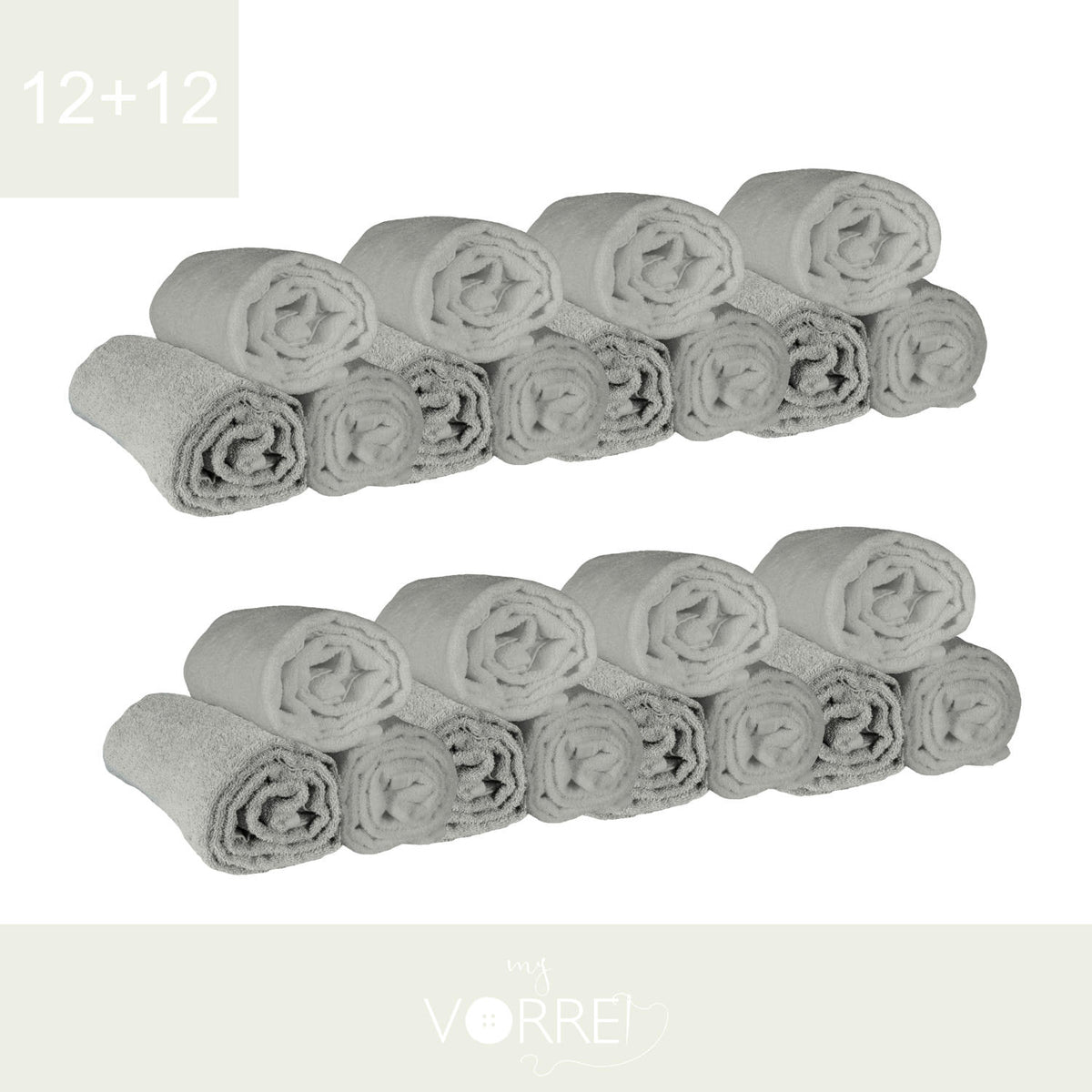 Telo Bagno - 12+12 in Spugna Cotone 100 cm 100x150
