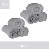 Telo Bagno - 3+3 in Spugna Cotone 100 cm 100x150
