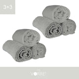 Telo Bagno - 3+3 in Spugna Cotone 100 cm 100x150