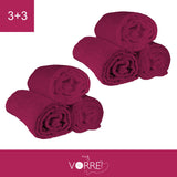 Telo Bagno - 3+3 in Spugna Cotone 100 cm 100x150