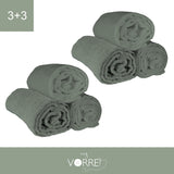Telo Bagno - 3+3 in Spugna Cotone 100 cm 100x150