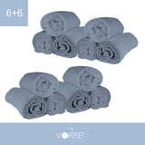 Telo Bagno - 6+6 in Spugna Cotone 100% 450 Gr cm 100x150
