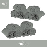 Telo Bagno - 6+6 in Spugna Cotone 100% 450 Gr cm 100x150