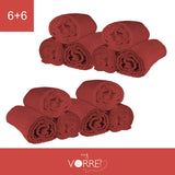 Telo Bagno - 6+6 in Spugna Cotone 100% 450 Gr cm 100x150
