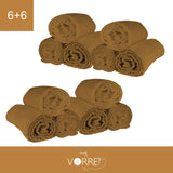 Telo Bagno - 6+6 in Spugna Cotone 100% 450 Gr cm 100x150