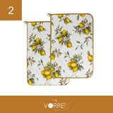 2 Strofinacci Limone Old | 51x72cm
